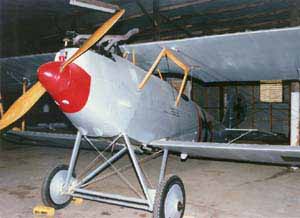 Blue Max replica Pfalz D.III at Hartlee Field